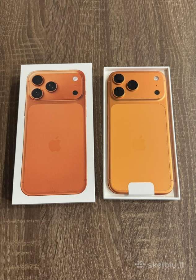 iPhone 17 Pro Max 256 GB Orange - Su Garantija - nuotraukos Nr. 2