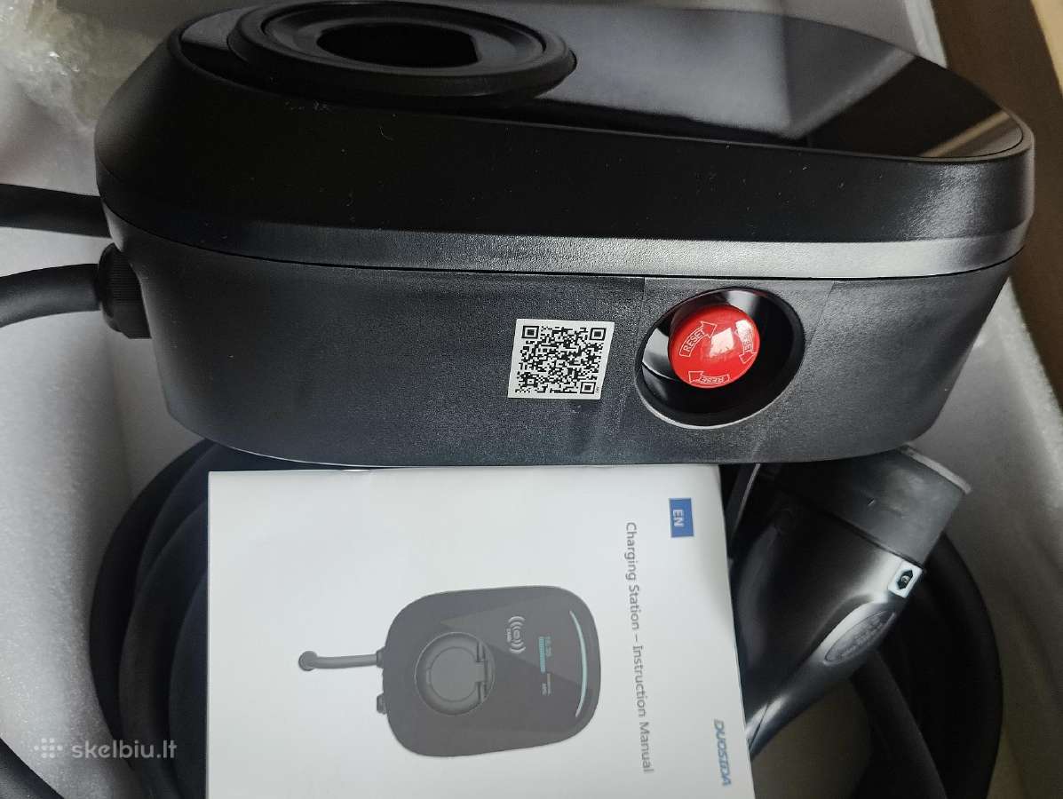 1f arba 3f Ev 22kw krovimo stotelė su Type 2 laidu - nuotraukos Nr. 4