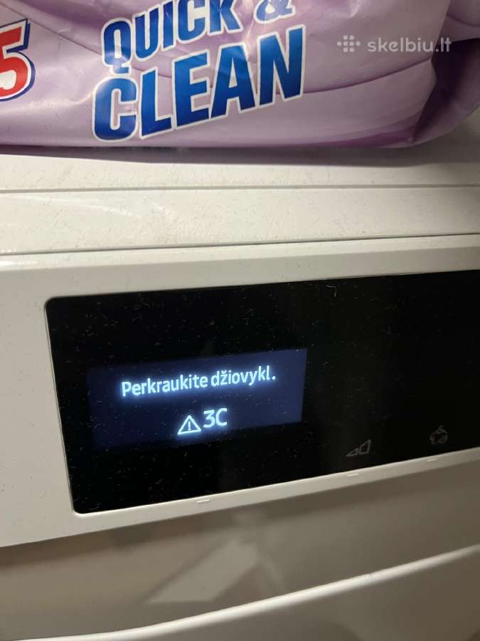 Samsung džiovyklė A+++ - nuotraukos Nr. 4