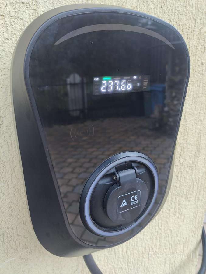 1f arba 3f Ev 22kw krovimo stotelė su Type 2 laidu - nuotraukos Nr. 10