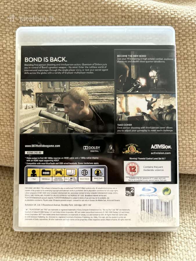 007 Quantum of Solace 7 Pc3 - nuotraukos Nr. 2