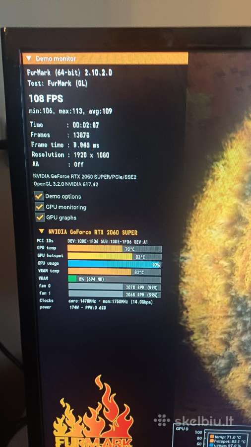Rtx 2060 Super Dual 8gb naudota - nuotraukos Nr. 4