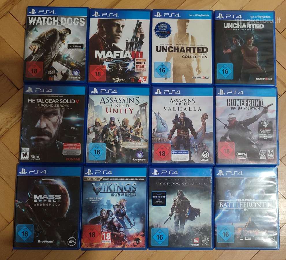Ps4 žaidimai (atnaujinta 10-18) - nuotraukos Nr. 2