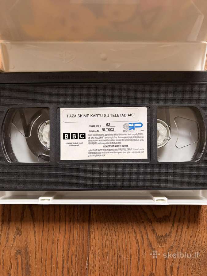 Vhs kasetė Pašokime kartu su Teletabiais - nuotraukos Nr. 3