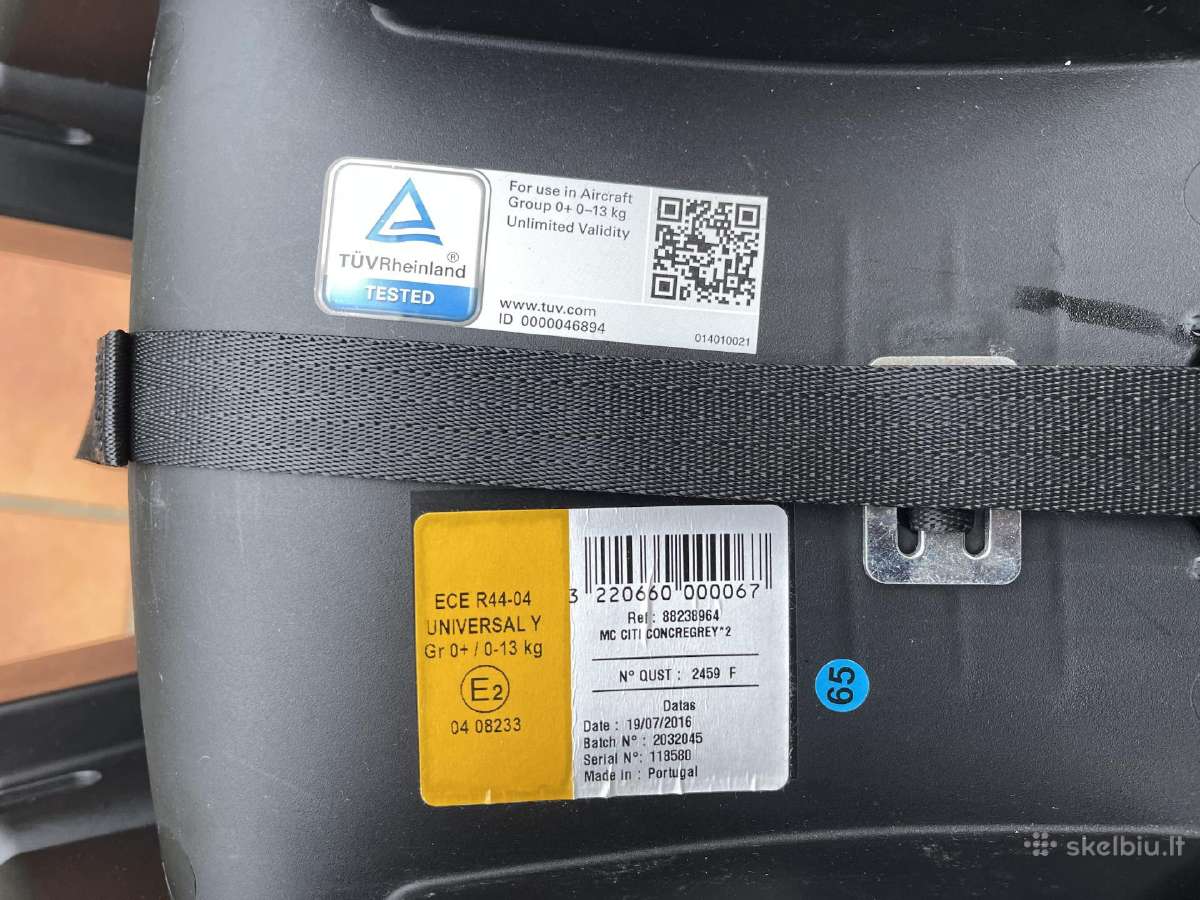 Maxi Cosi Citi automobilinė kėdutė - nuotraukos Nr. 9