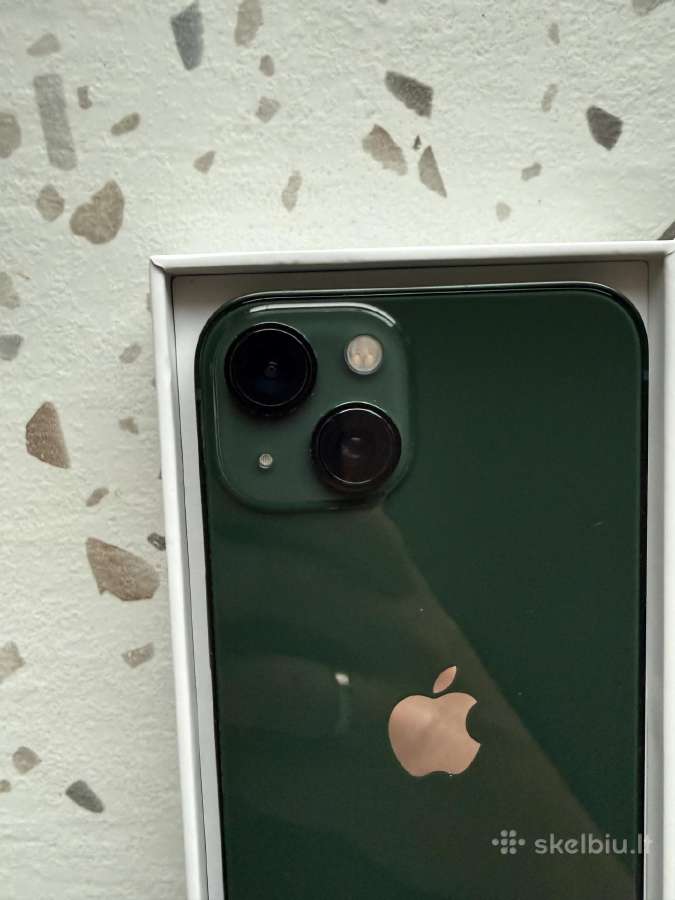 iPhone 13 128 GB Žalias - nuotraukos Nr. 3