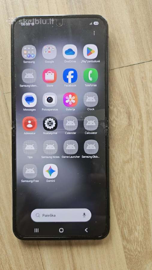 Parduodu Samsung flip 5 su defektais - nuotraukos Nr. 2