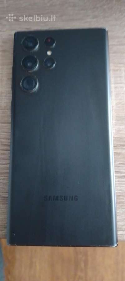 Parduodamas juodos spalvos „Samsung Galaxy S22 - nuotraukos Nr. 3