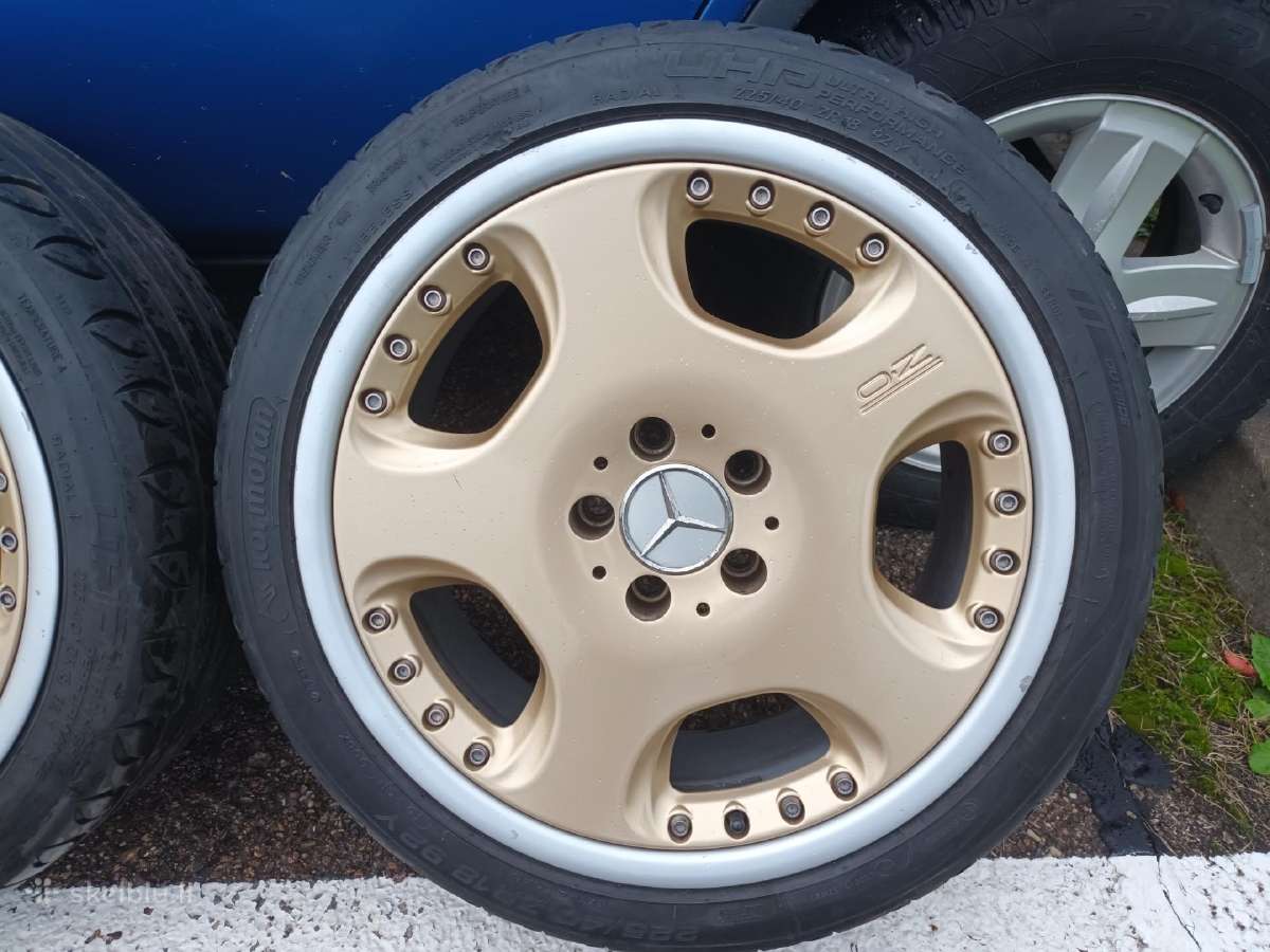 Mercedes Monoblock Oz Racing R18 ratlankiai 5x112 - nuotraukos Nr. 5