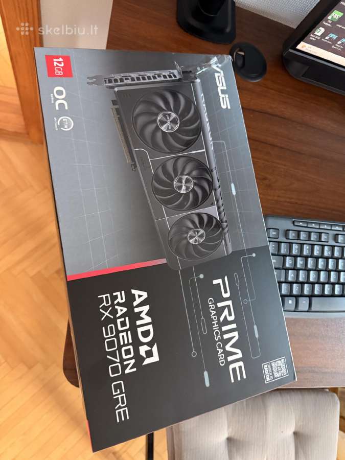 Asus Radeon Rx 9070 Gre Prime Oc 12gb Gddr6 192bit - nuotraukos Nr. 3
