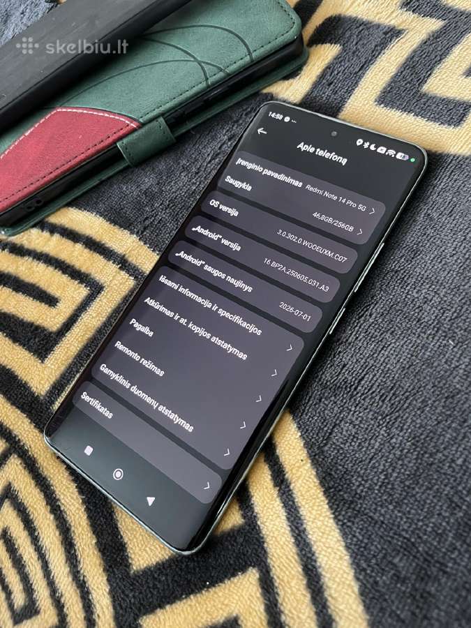 Xiomi Note 14pro 5G - nuotraukos Nr. 5