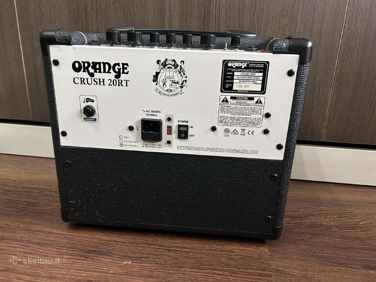 Orange crush 20rt gitaros kubas - nuotraukos Nr. 3