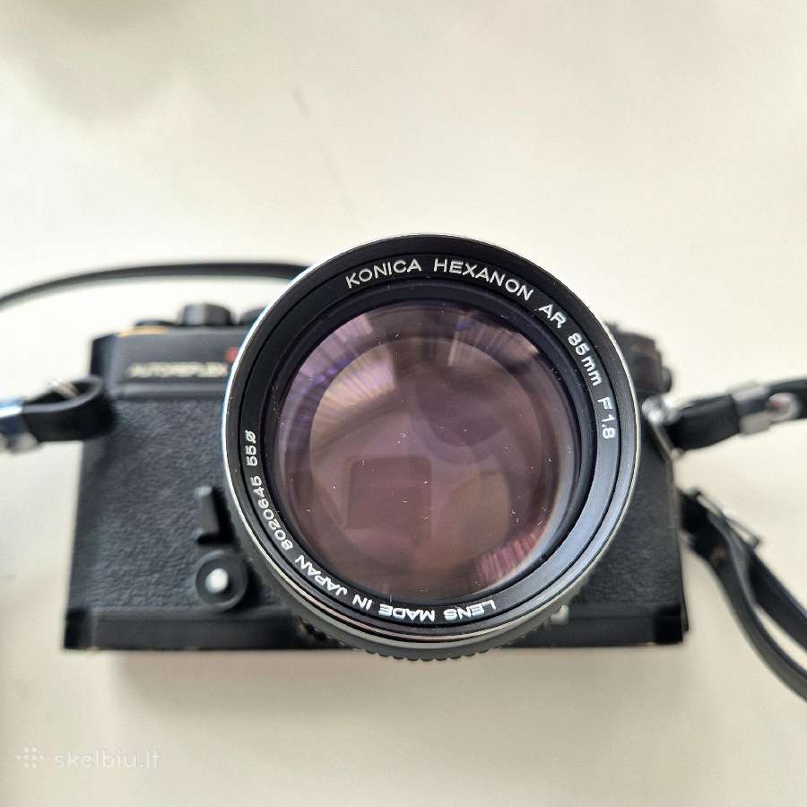 Konica Hexanon Ar 85mm f/1.8 + Autoreflex T3 - nuotraukos Nr. 2