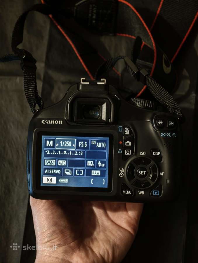 Canon EOS 1100d + 2 objektyvai - nuotraukos Nr. 3