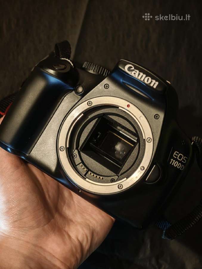 Canon EOS 1100d + 2 objektyvai - nuotraukos Nr. 4