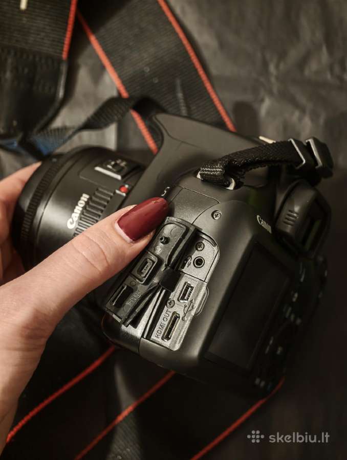 Canon EOS 1100d + 2 objektyvai - nuotraukos Nr. 7