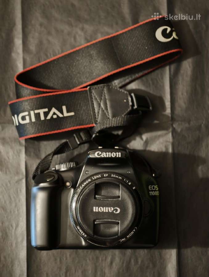 Canon EOS 1100d + 2 objektyvai - nuotraukos Nr. 6