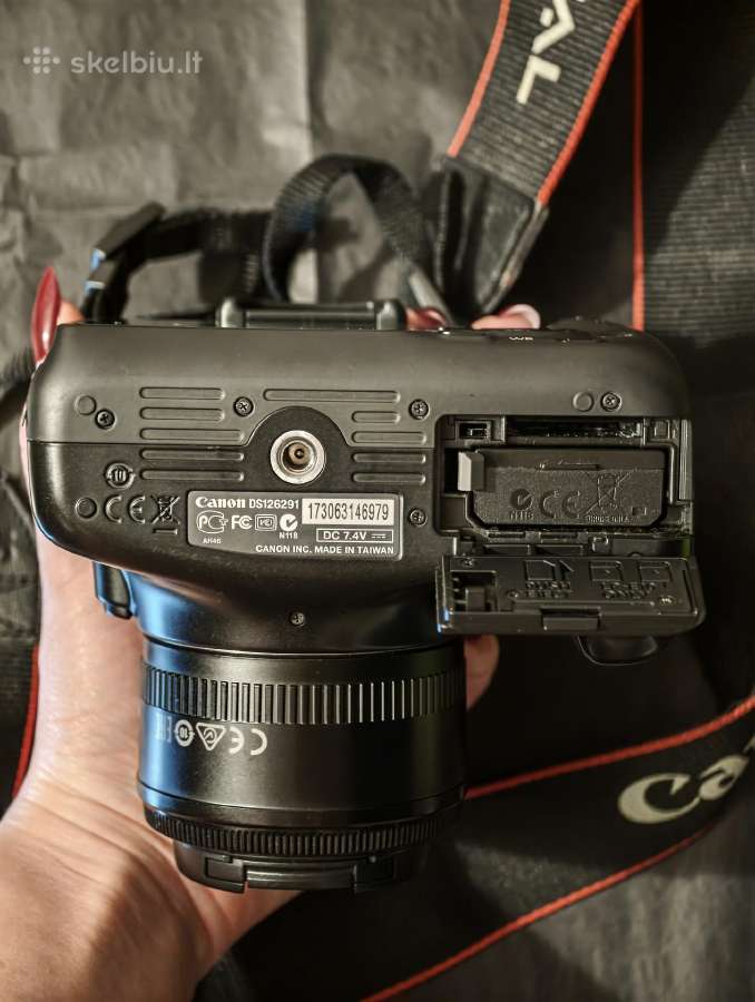 Canon EOS 1100d + 2 objektyvai - nuotraukos Nr. 8
