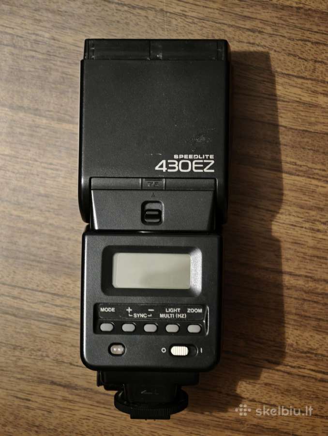 Canon Speedlite 430ez blykstė - nuotraukos Nr. 2