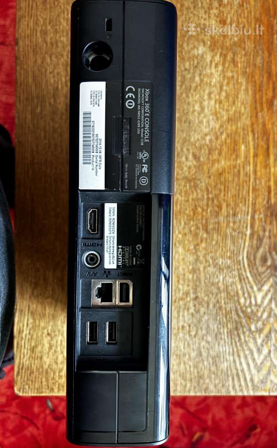 Xbox 360 E slim 500gb - nuotraukos Nr. 5