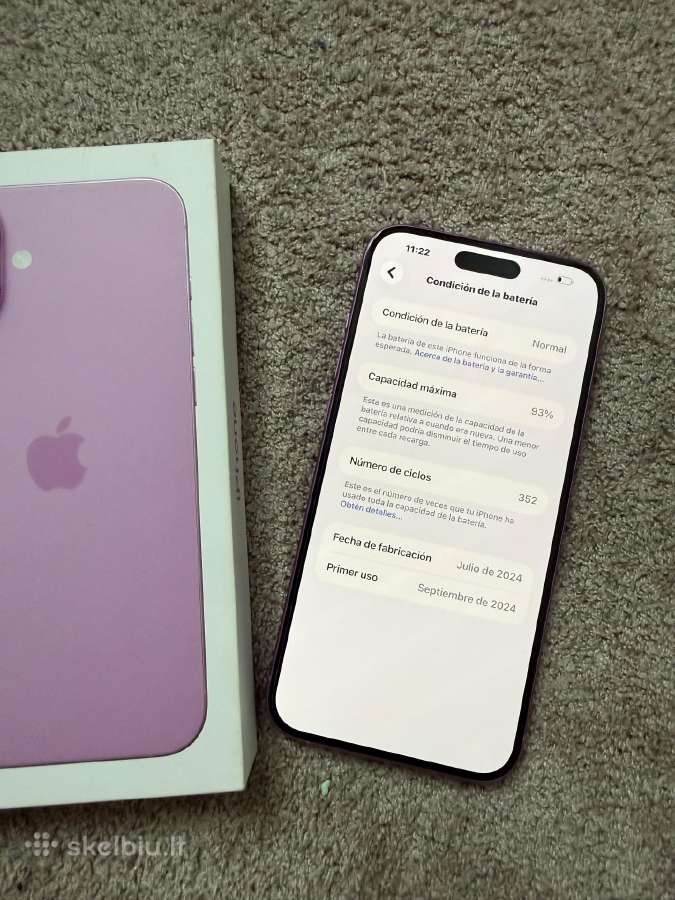 iPhone 16plus 128gb - nuotraukos Nr. 7