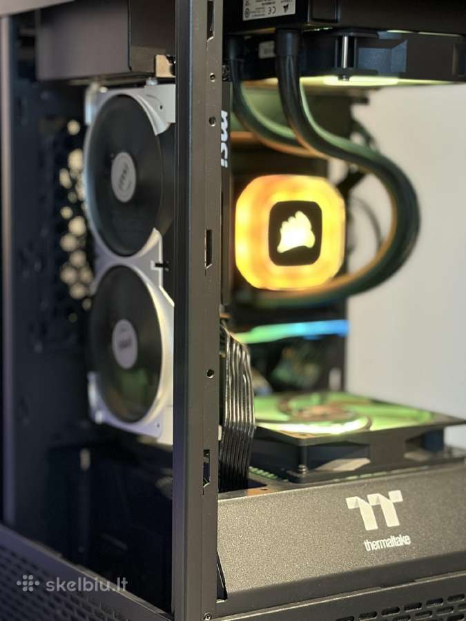 Kompaktiškas žaidimų kompiuteris Rtx/ Ryzen/32gb - nuotraukos Nr. 2