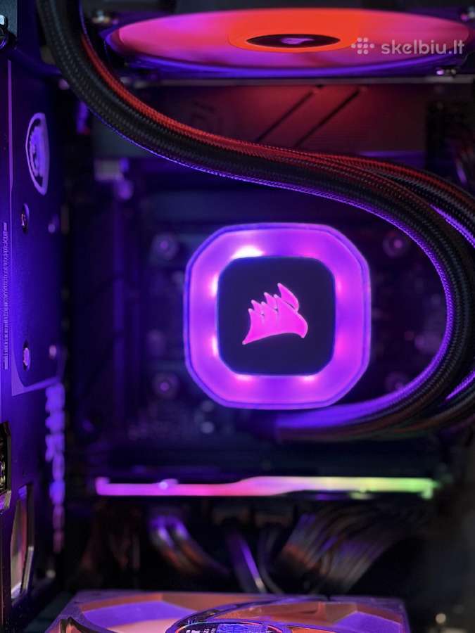 Kompaktiškas žaidimų kompiuteris Rtx/ Ryzen/32gb - nuotraukos Nr. 3