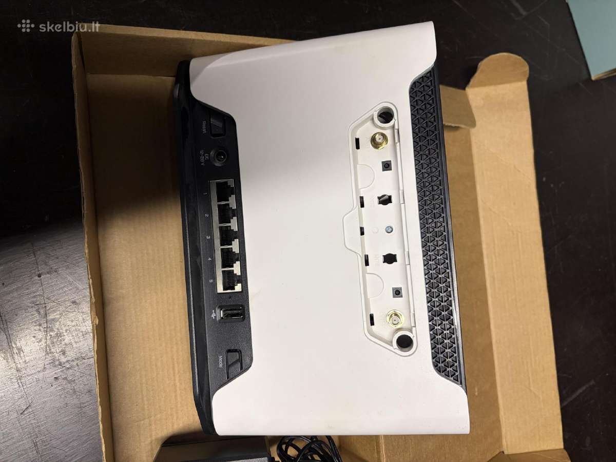4G routeris Mikrotik Chateau Lte12 su lauko antena - nuotraukos Nr. 2