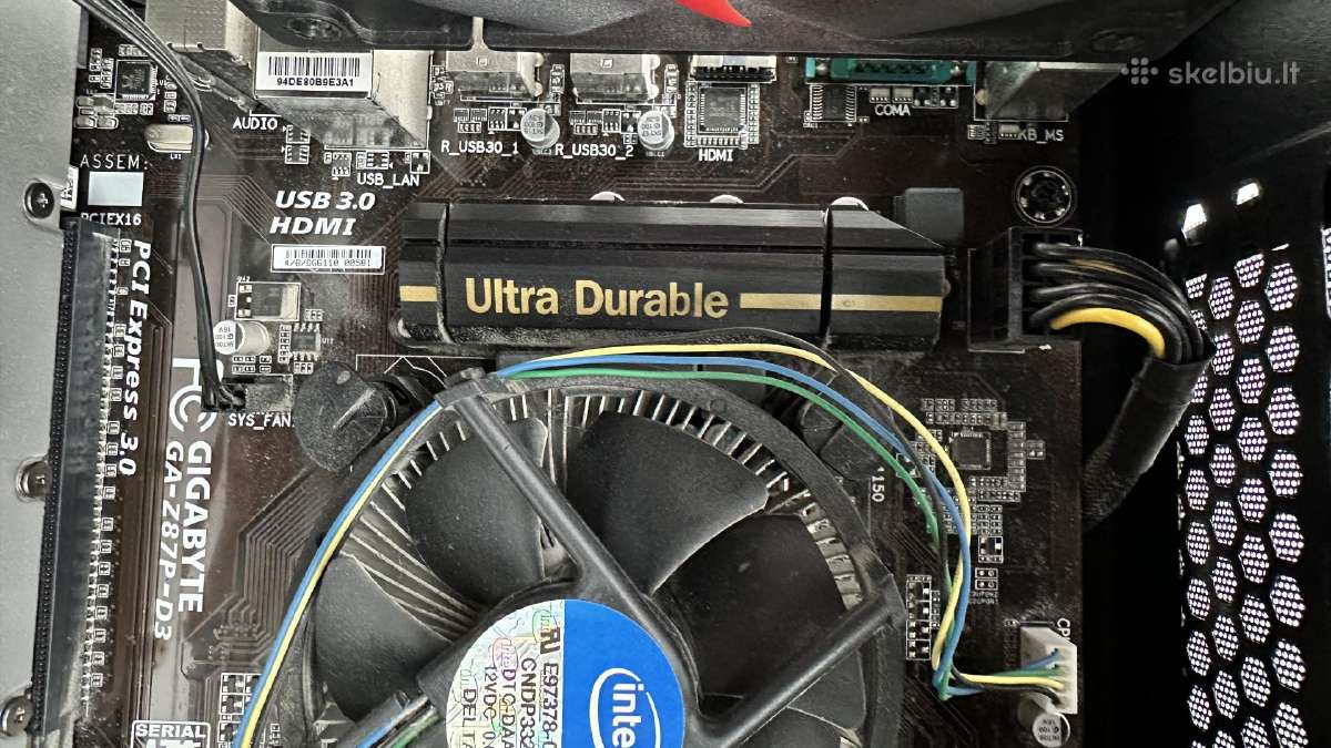 Stacionarus Pc Intel Core i5 4670k Cpu 3.40ghz - nuotraukos Nr. 4