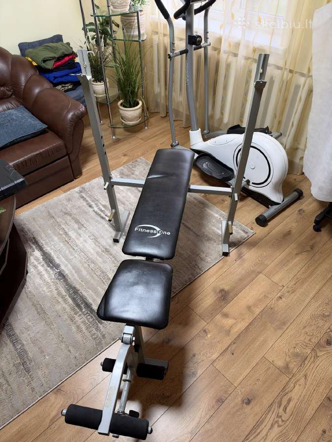 Daugiafunkcis treniruoklis „Fitness One“ su štango - nuotraukos Nr. 2