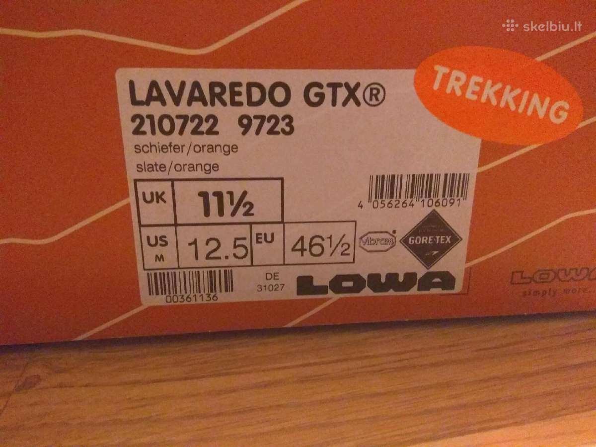 Lowa Lavaredo Gtx turistiniai batai - nuotraukos Nr. 5