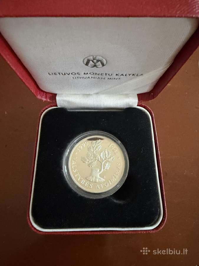 50 litų moneta Valstybės atgimimas - nuotraukos Nr. 2