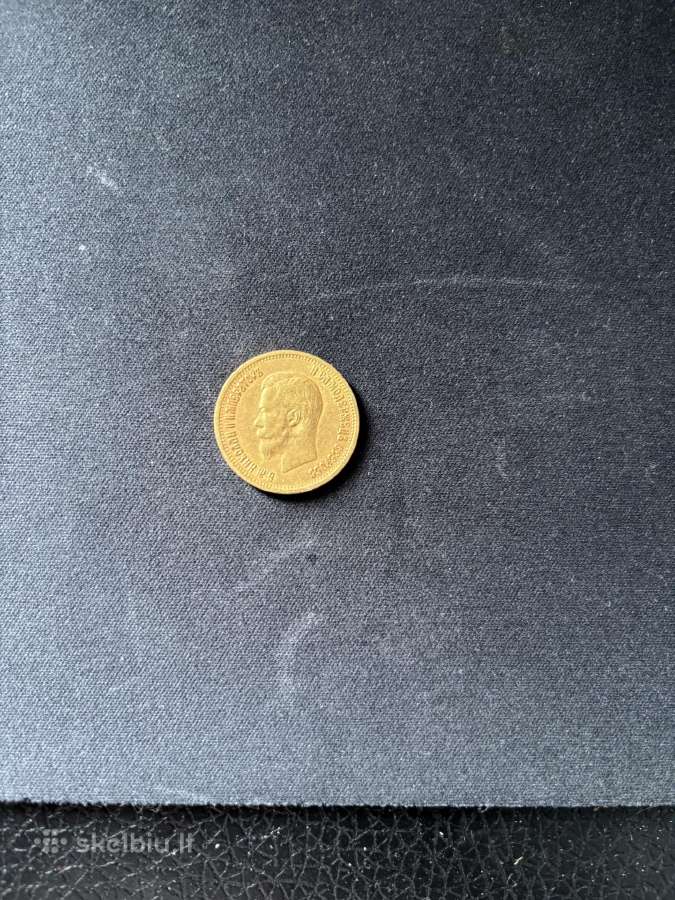 Rusiska Auksine Moneta (7,75g gryno aukso) - nuotraukos Nr. 5
