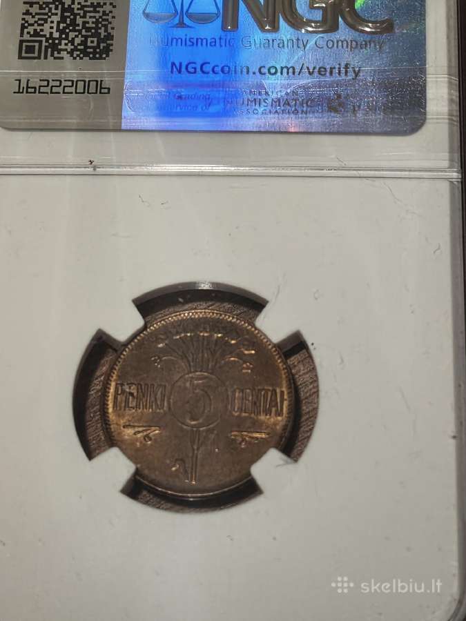 1925 1936 centai Ms65 - nuotraukos Nr. 4