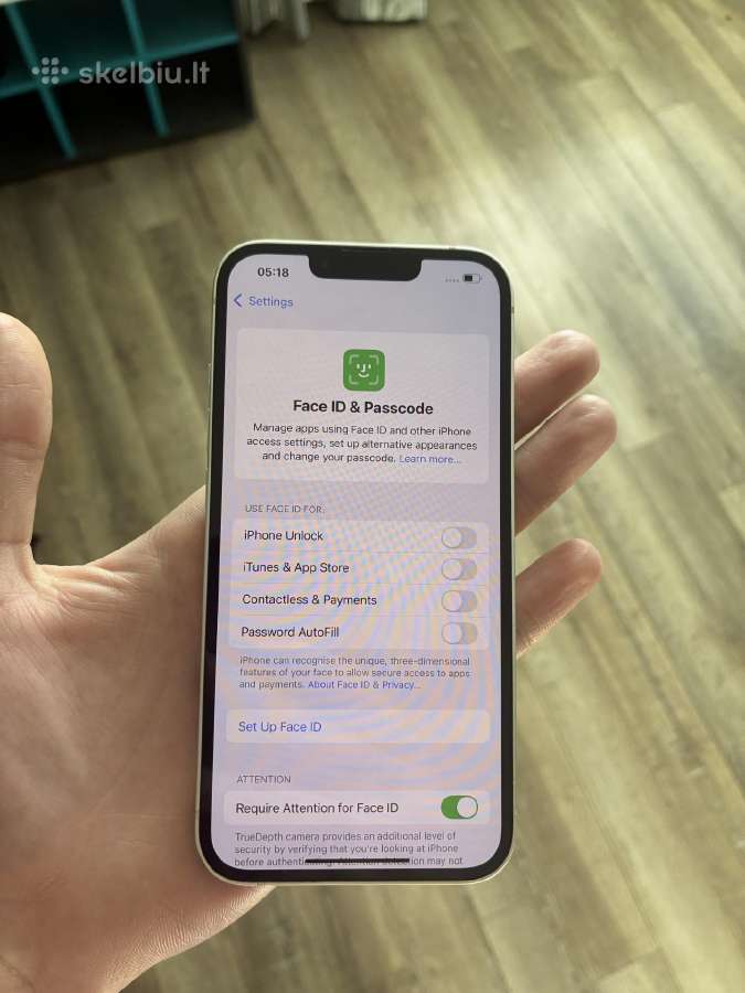 iPhone 13 128 GB - nuotraukos Nr. 8