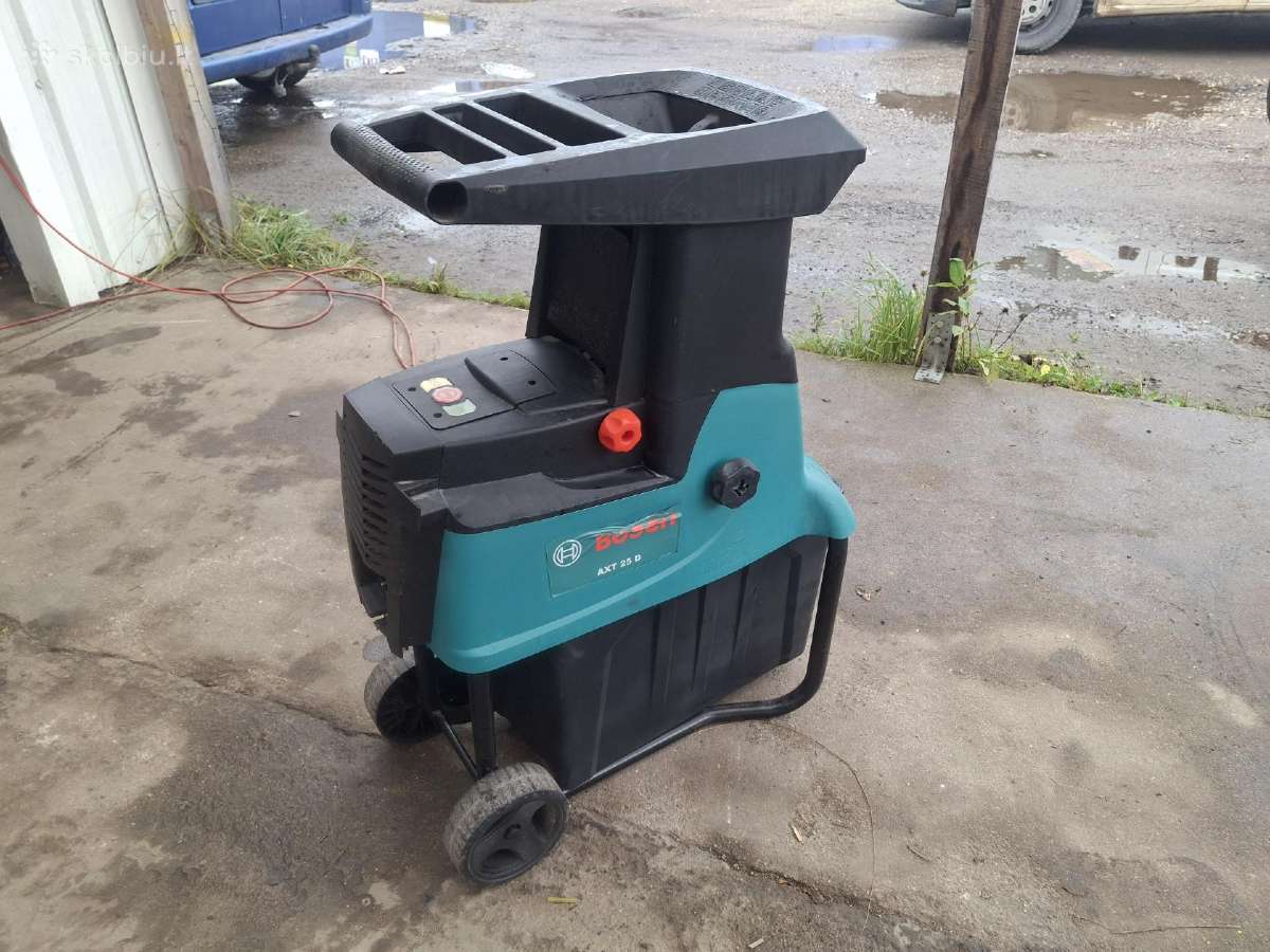 Šakų smulkintuvas Bosch Axt 25 D - nuotraukos Nr. 3