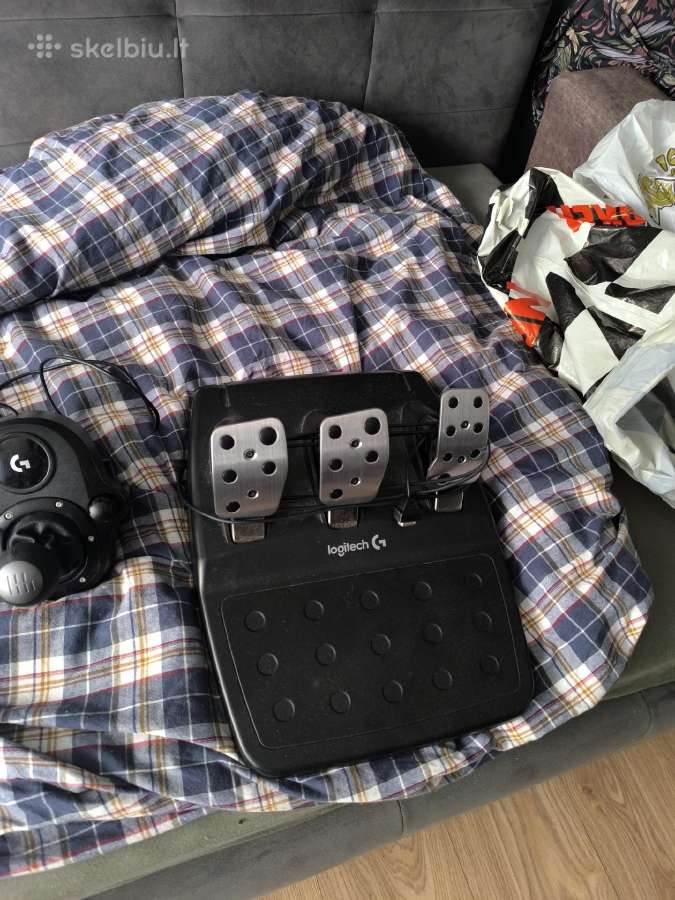 Logitech Vairas pedalai bėgių svirtis - nuotraukos Nr. 3