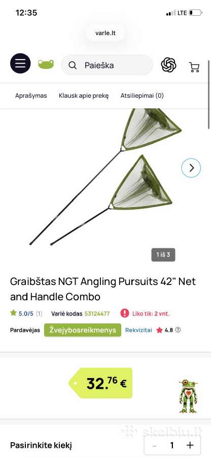 Parduodamas Karpinis matas ir graibštas - nuotraukos Nr. 3