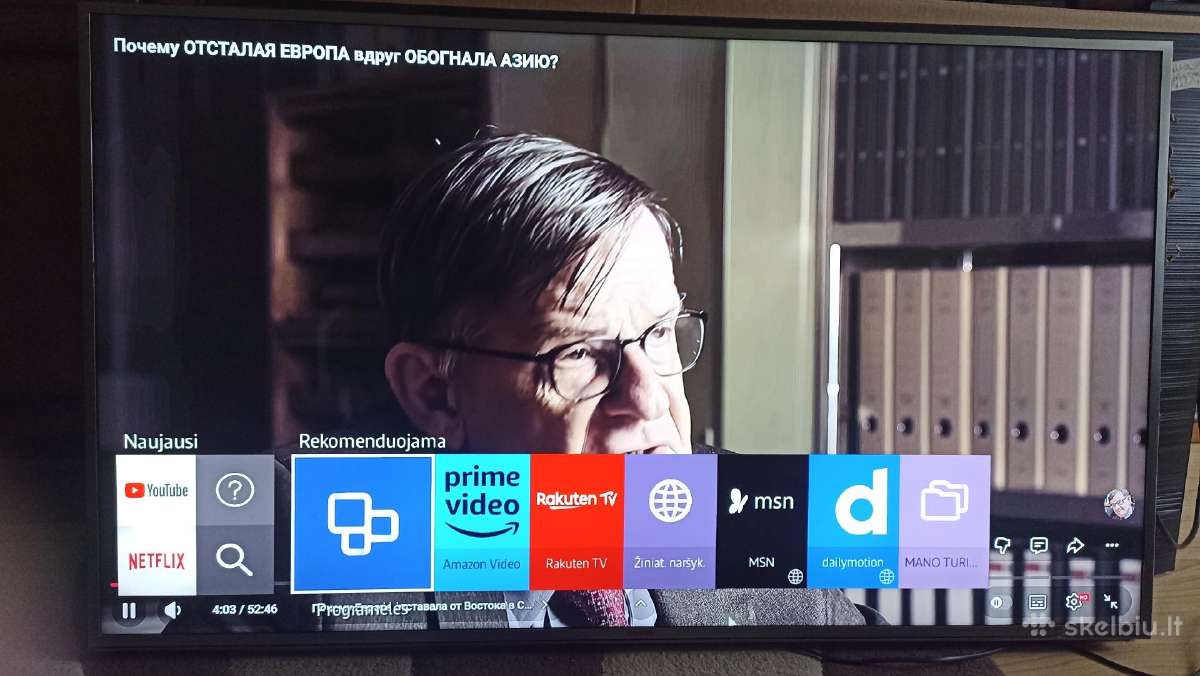 Uhd Smart TV 140cm 4k Samsung TV - nuotraukos Nr. 3