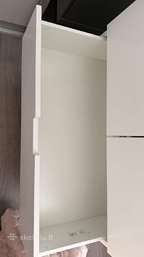 Ikea Nordli komoda, 6 stalčiai, balta - nuotraukos Nr. 3