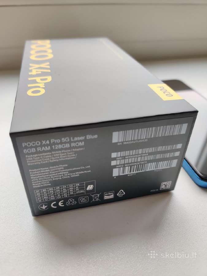 Xiaomi Poco X4 Pro 5G - nuotraukos Nr. 3