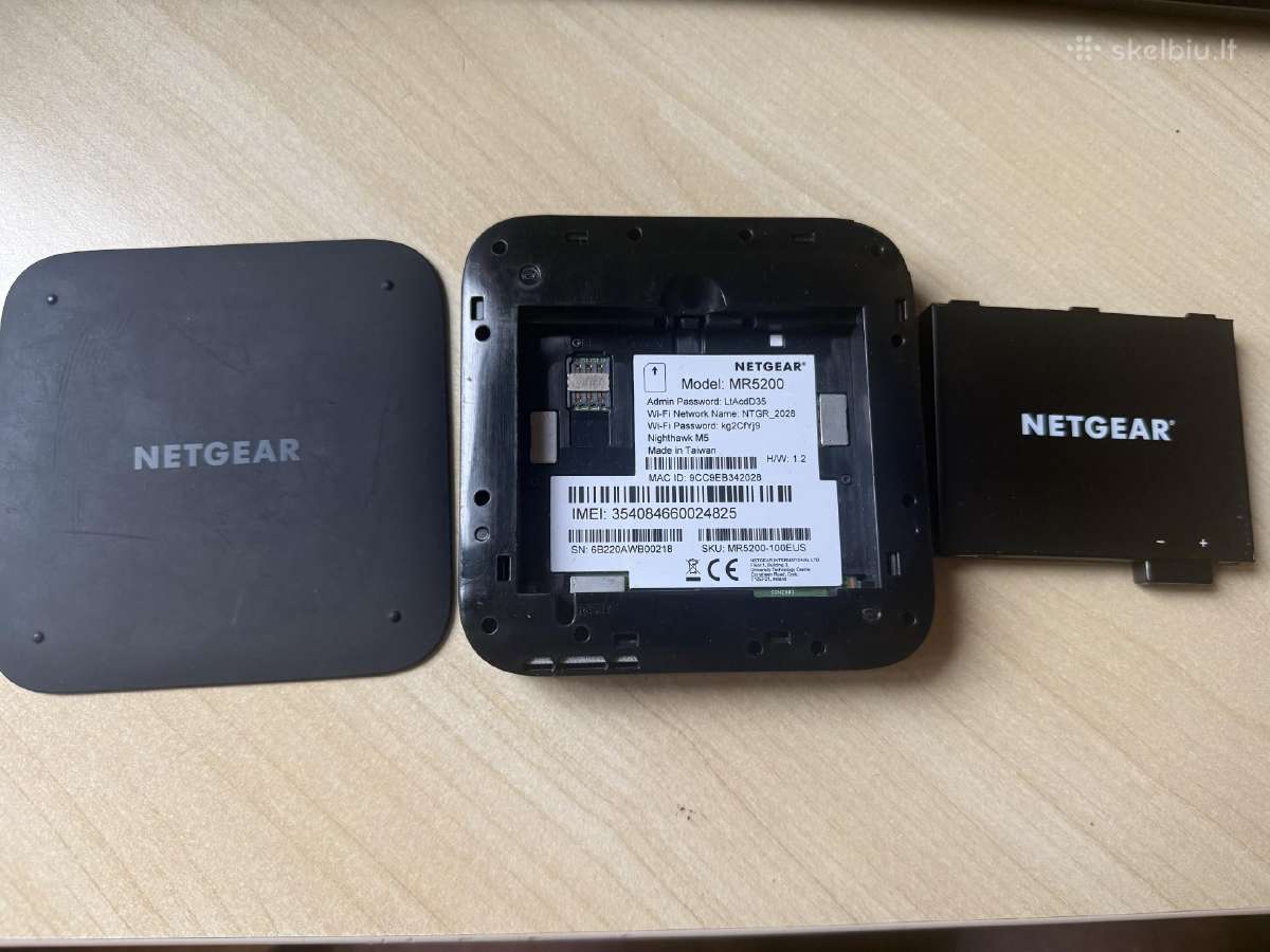 Netgear Nighthawk M5 5G maršrutizatorius - nuotraukos Nr. 5