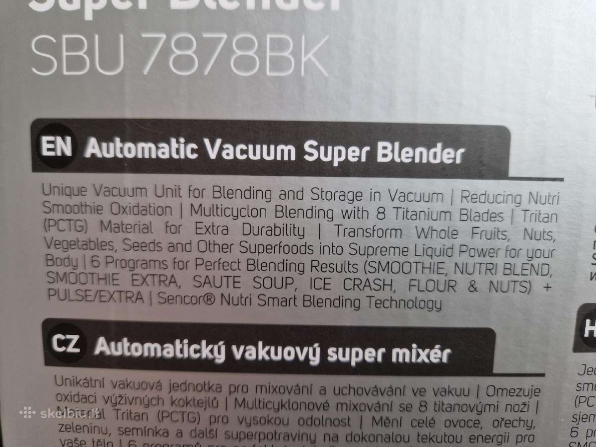 Blenderis su vakuumatorium - nuotraukos Nr. 12