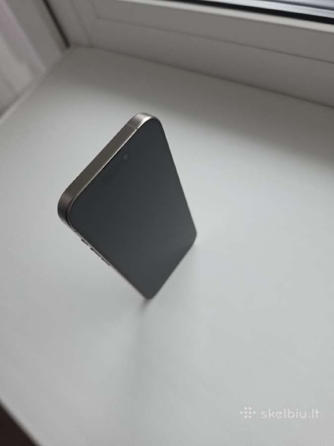 iPhone 15 Pro 128 GB - nuotraukos Nr. 3