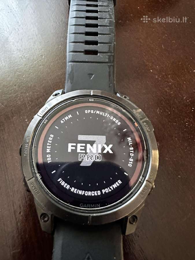 Garmin Fēnix 7 Pro Solar 47 mm - nuotraukos Nr. 2