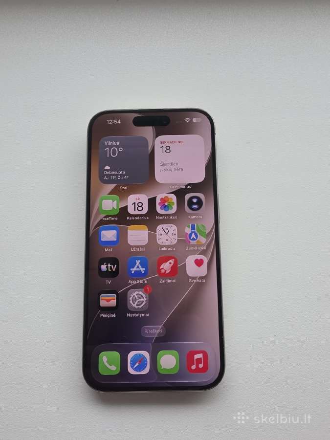 iPhone 15 Pro 128 GB - nuotraukos Nr. 10