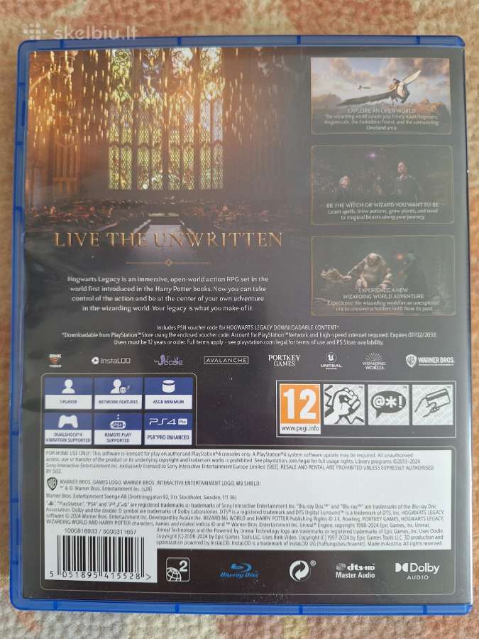 Hogwarts legacy ps4 - nuotraukos Nr. 3