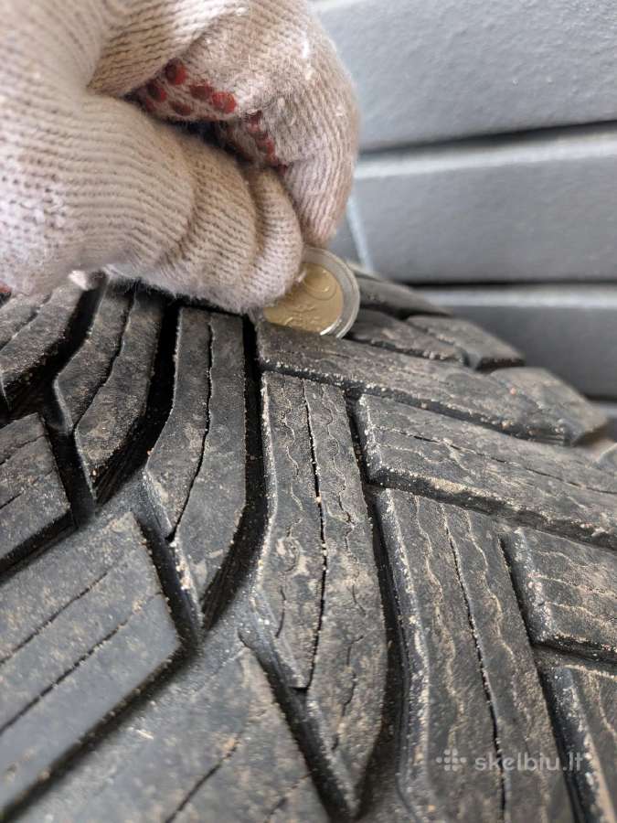 2vnt 215/55 R17 Michelin Alpin 6 - nuotraukos Nr. 2