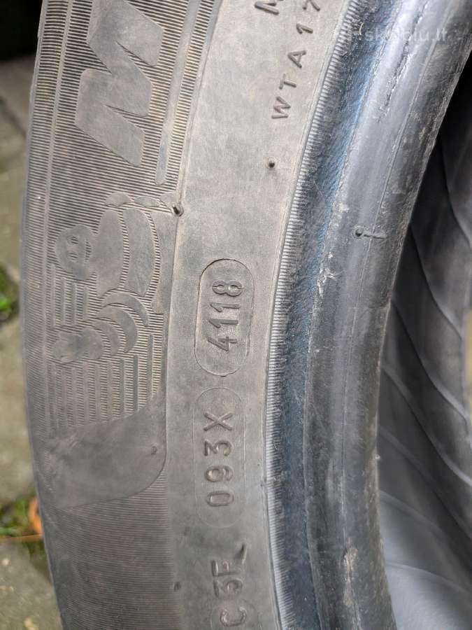 2vnt 215/55 R17 Michelin Alpin 6 - nuotraukos Nr. 4