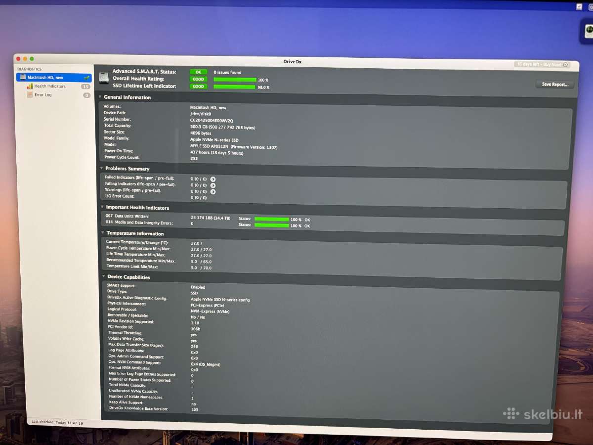 Apple iMac 27 Retina 5k 2020 - nuotraukos Nr. 5